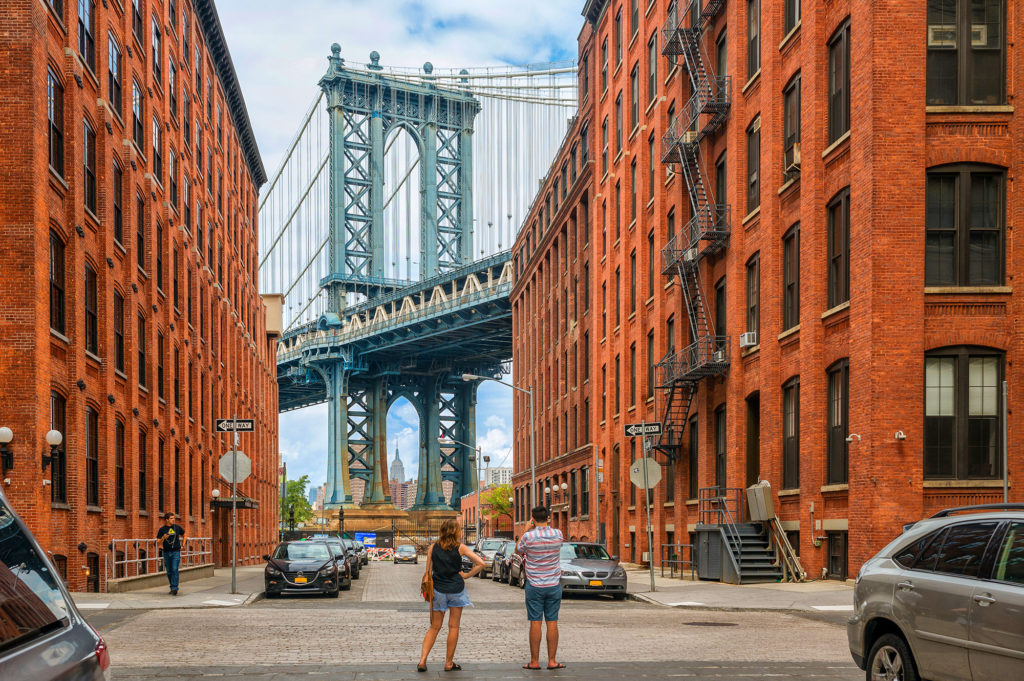 Washington Street in Dumbo